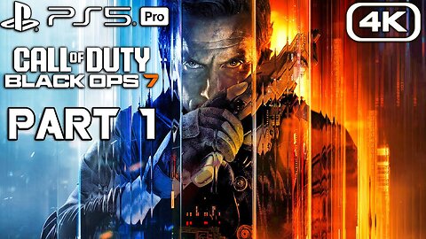 CALL OF DUTY BLACK OPS 7 Campaign Gameplay Walkthrough Part 1 (4K 60FPS) No Commentary