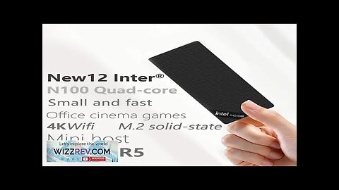 ZX05 Intel 12th Intel Alder-N Lake N100 3.4Ghz Windows 11 Mini PC Review