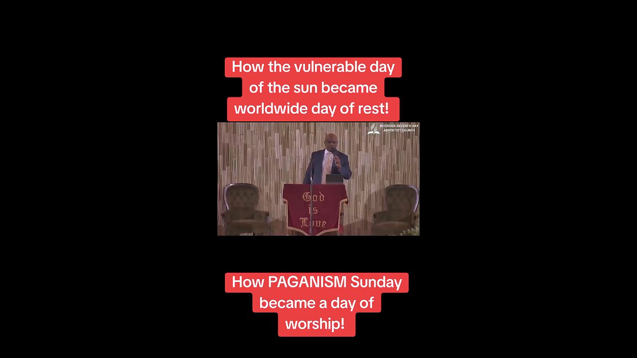 How the vulnerable day of the sun Sunday became the day of rest worldwide ⚠️⏰‼️