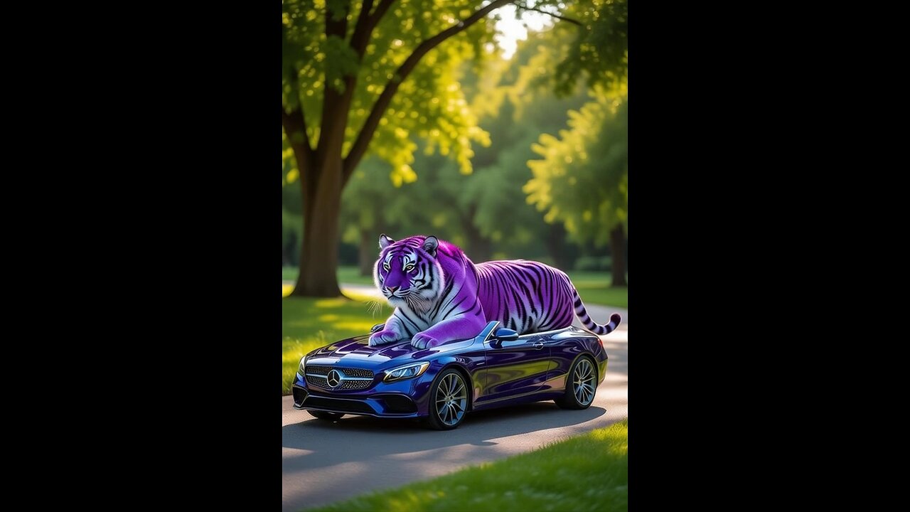 Purple tiger
