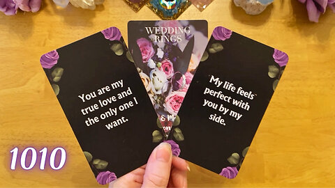 THIS PERSON WANTS TO MAKE YOU THEIRS FOREVER ! THEY WANT TO MARRY YOU! 🥂 (Collective Tarot Reading)