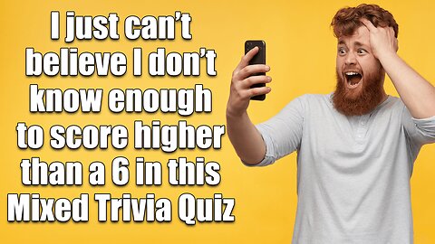 Mixed Trivia Quiz