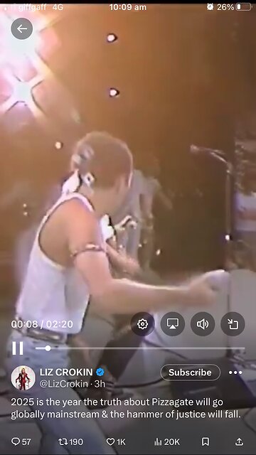 Liz Crokin 12/01/2025 QUEEN song