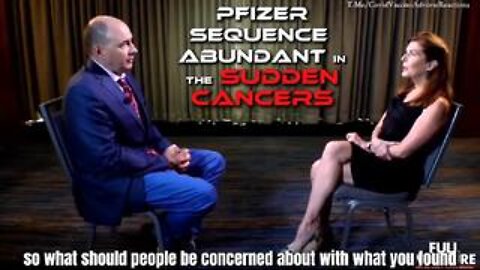 Pfizer sequence found In cancers