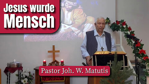 Jesus wurde Mensch