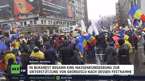 Unterstützung für Georgescu: Tausende protestieren in Bukarest