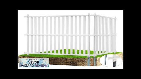 VEVOR 48" W x 48" H Vinyl Privacy Fence Panels Air Conditioner Review