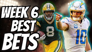 💰NFL Week 6 Best Bets🔥Player Prop Picks, Parlays, Predictions FREE Today October 12th