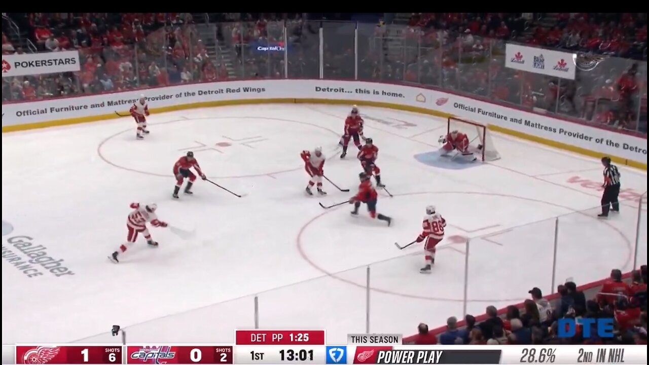 Red Wings Report - Detroit goes from up 2 to losing 5-2