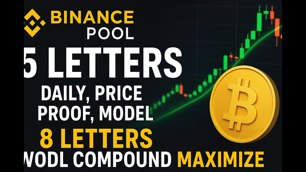 BINANCE POOL WODL | 5 & 8 Letters Answers Today | Daily Crypto Quiz Solution