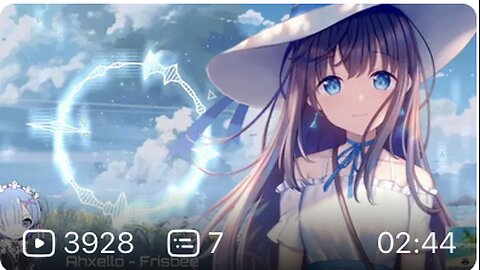 【Nightcore】开学后的第一首抖腿向电音！（Ahxello - Frisbee 飞盘）