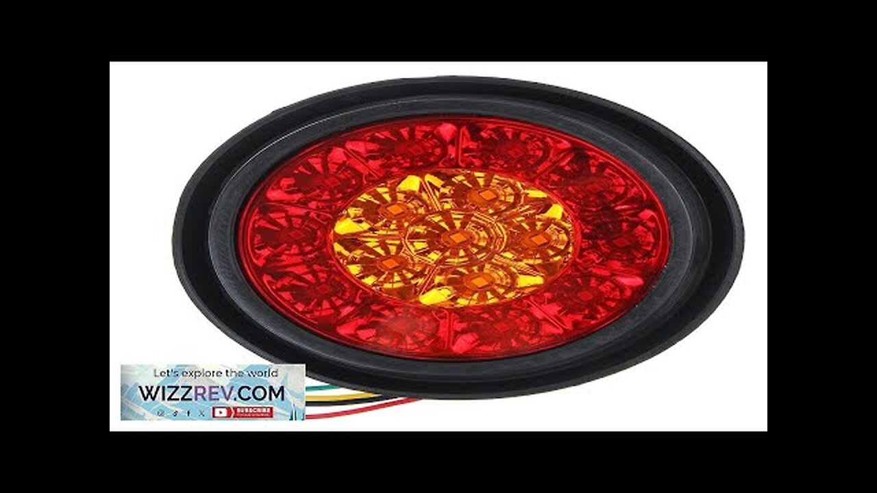 12V 16LED Turn Signal Light Brake Stop Tail Lamp Round For Truck Review