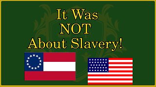 🟢 Was the "Civil War" of 1860-65 about slavery?; Did Lincoln actually free slaves? 🟢