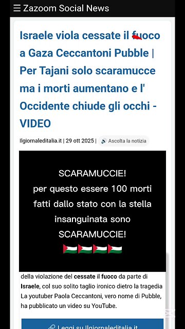 la notizia del giorno