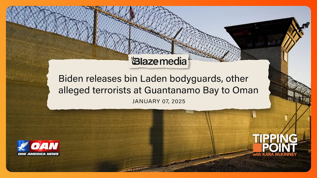 Biden Transfers GITMO Prisoners, Trump Promises Hamas Hell | TIPPING POINT 🟧