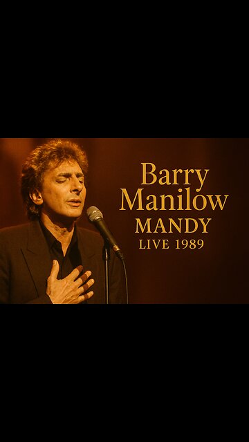 Barry Manilow – “Mandy” Live at International Music Festival 1989 Rare Performance Highlights