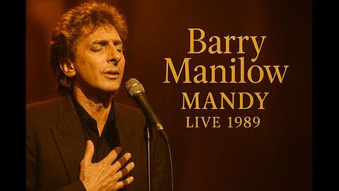 Barry Manilow – “Mandy” Live at International Music Festival 1989 Rare Performance Highlights