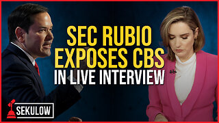 Sec Rubio Exposes CBS in LIVE Interview