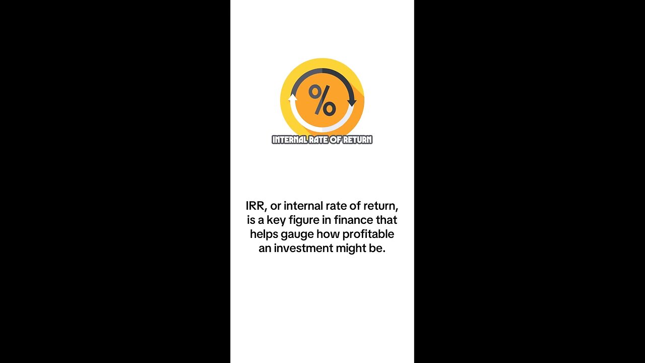 What is IRR (Internal Rate of Return)?