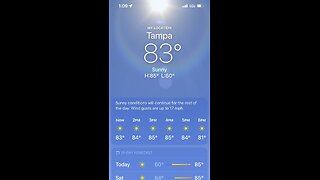 It’s 83 - Floridians are freezing
