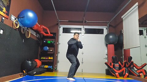 WTD Crescent Kick to Front Kick sequential