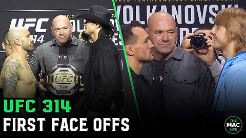 UFC 314： The First Face Offs