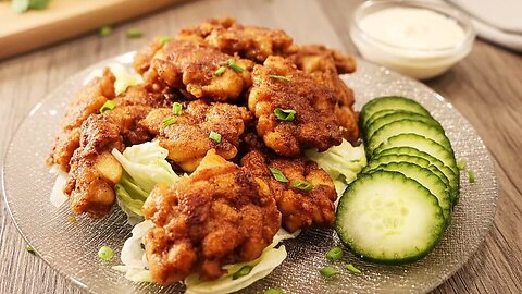 Chicken Fritters Recipe 🍗 / How to Make Chicken Fritters