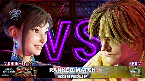 Kuya Kalbo SF6 Ranked Roundup. Chun Li Master Rank [Hori Fight Stick]