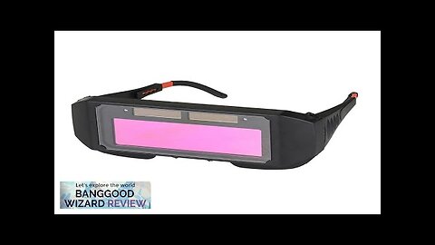 Automatic Dimming Welding Glasses Light Change Auto Darkening Anti-Eyes Shield Goggle Review