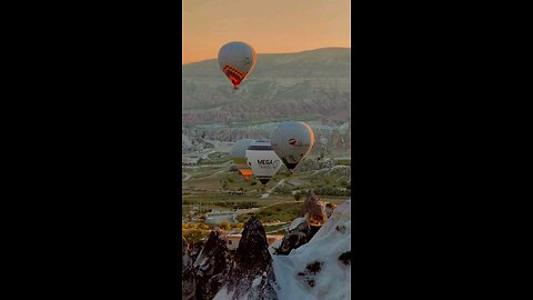 flying balloons