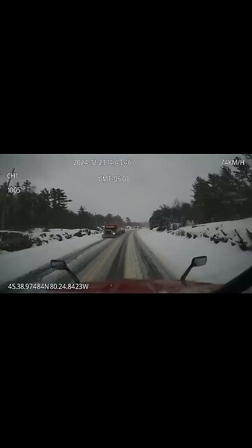 Vehicles Loses Control