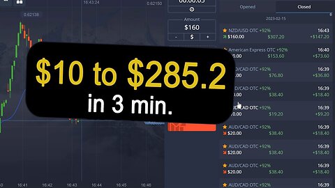 $10 to $285.2 within 3 Minutes!