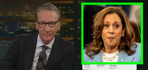 Bill Maher just ENDED Kamala Harris’s career with a brutal 2-minute monologue 