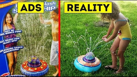 Ads Vs. Reality - Where Kids Dreams Are Crushed