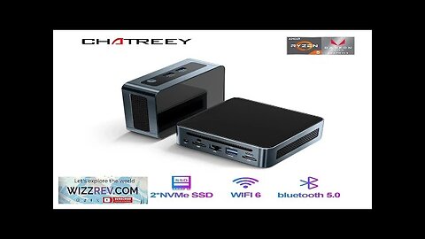 Chatreey Mini PC AN2P Ryzen 5 5625U/3550H Gaming Desktop Computer NVME SSD Review