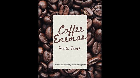 Coffee Enemas and Mineral Balancing