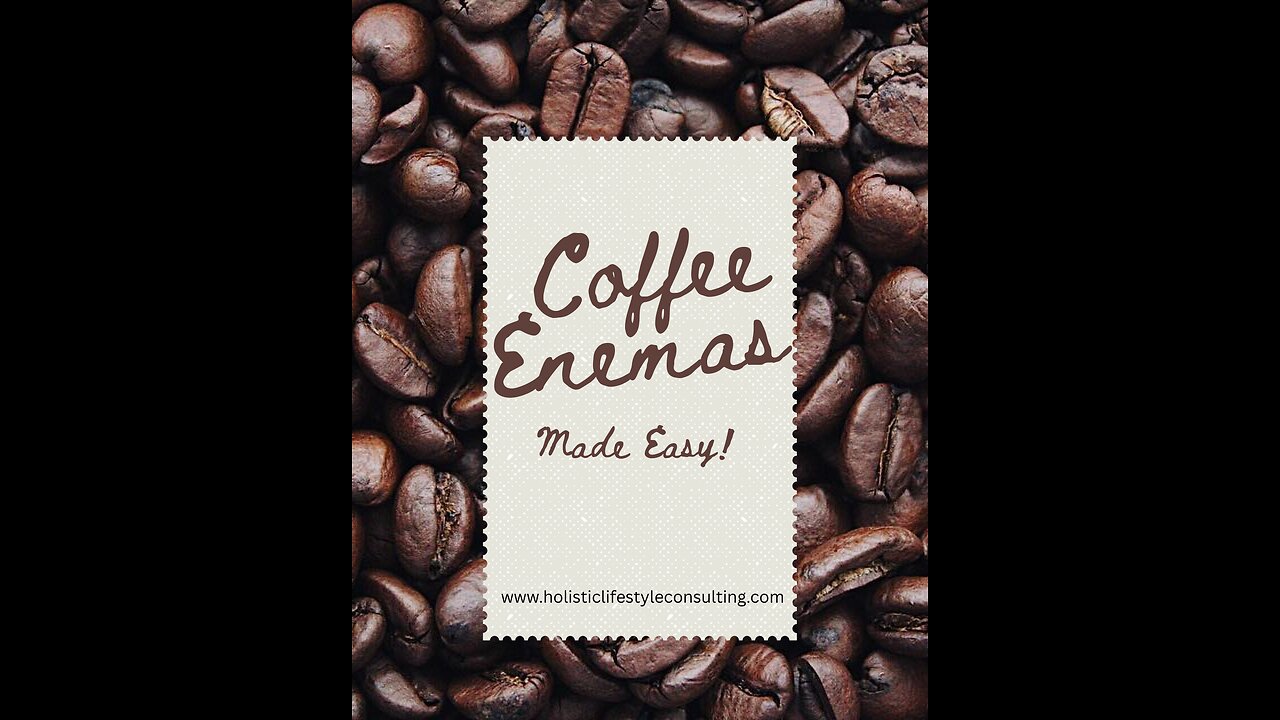 Coffee Enemas and Mineral Balancing