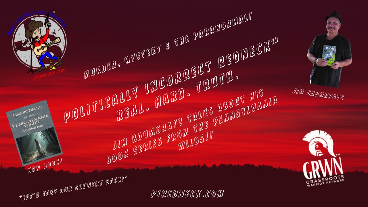 We’re Talkin’ Murders, Mysteries, & Ghost Stories w/ Jim Baumgratz! “LIVE” @ 5:00 PM EST 11/25!