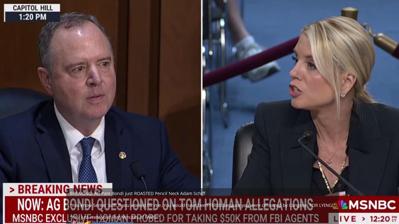 #BREAKING: AG Pam Bondi just ROASTED Pencil Neck Adam Schiff