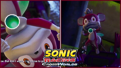 Chip (Charmy) vs Boom Boo Grand Prix - Sonic Racing Crossworlds -By andree1263 [FAIL]