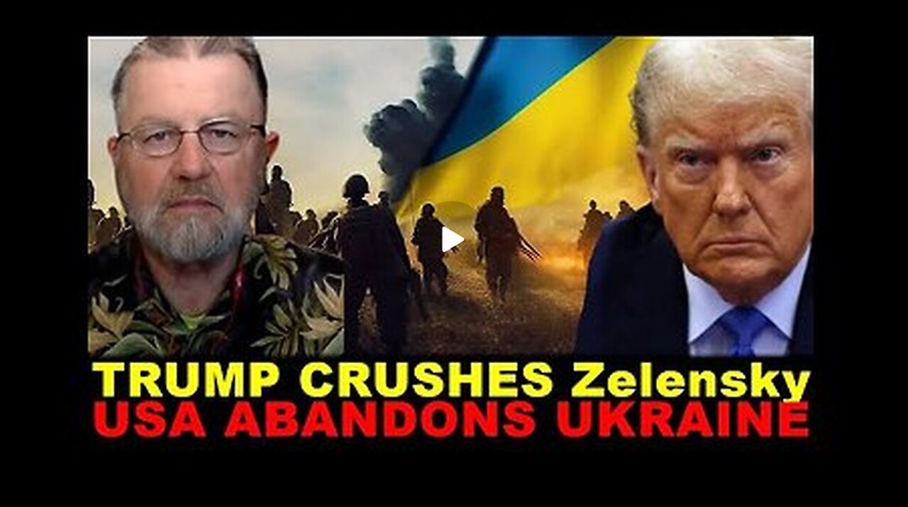 Larry Johnson Trump Crushes Zelensky USA Cuts Support As Ukraine War Spins Out Of Control