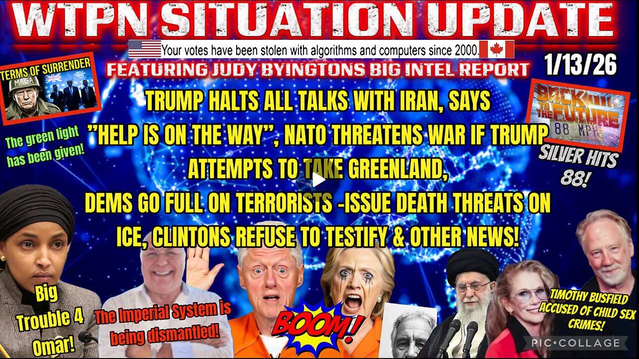 WTPN SITUATION UPDATE FEATURING RESTORED REPUBLIC 1/13/26