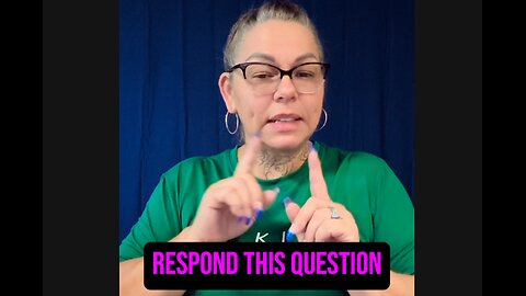 Respond To This- My Opinion? 😁 #ASL #deaf #signlanguage