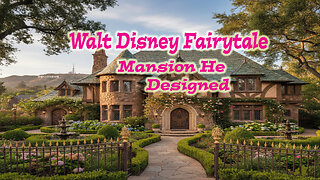 Inside Storybook Mansion That Walt Disney Designed Himself.