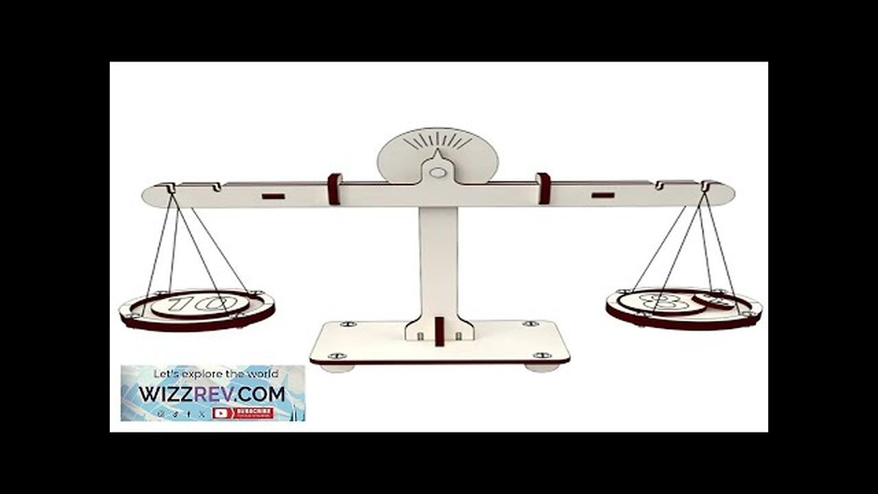 Number Balance Scale Model STEM Technology Scientific Toys Experiment ...