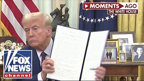 BREAKING: President Donald Trump signs order declassifying MLK and JFK files