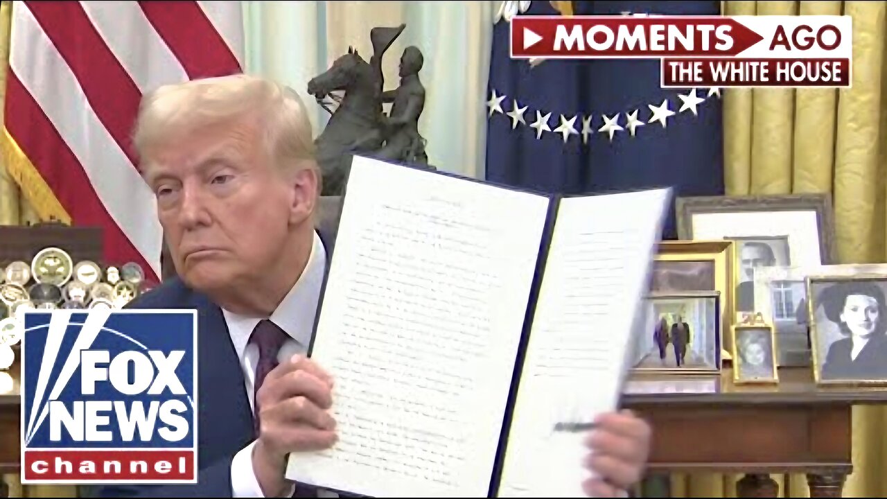 BREAKING: President Donald Trump signs order declassifying MLK and JFK files