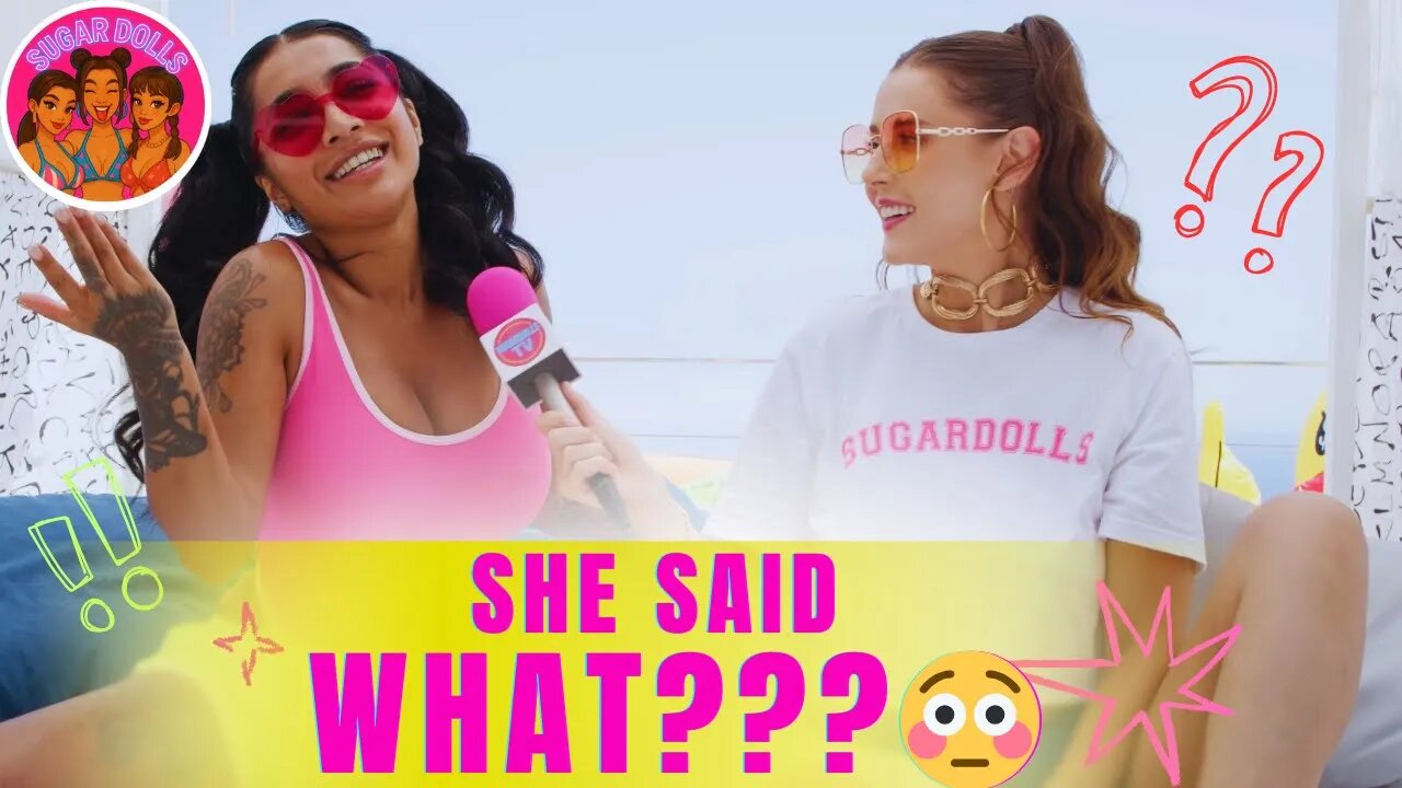 Did She Really Just Say That?— 21 Q with Yasmina | SugarDollsTV #interview #viral #funny #girls