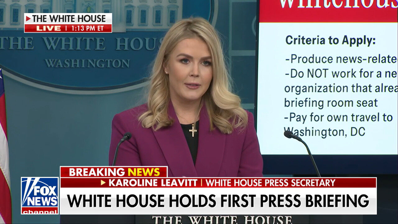 Trump White House Opens Briefing Room To Non-Legacy Media: 'Share Trump's Message Everywhere'