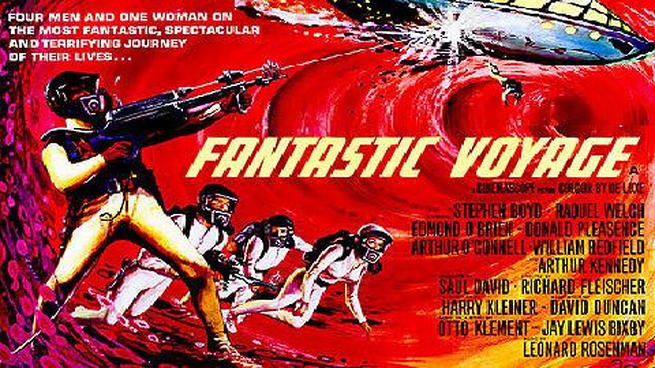 FANTASTIC VOYAGE 1966 Shrunken Ship & Crew Enter Comatose Man's Bloodstream FULL MOVIE HD & W/S